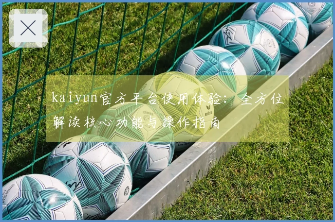 kaiyun官方平台使用体验：全方位解读核心功能与操作指南